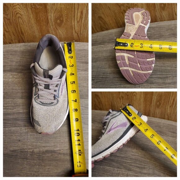 Brooks Athletic Shoes in Gray and Pink - Picture 12 of 12